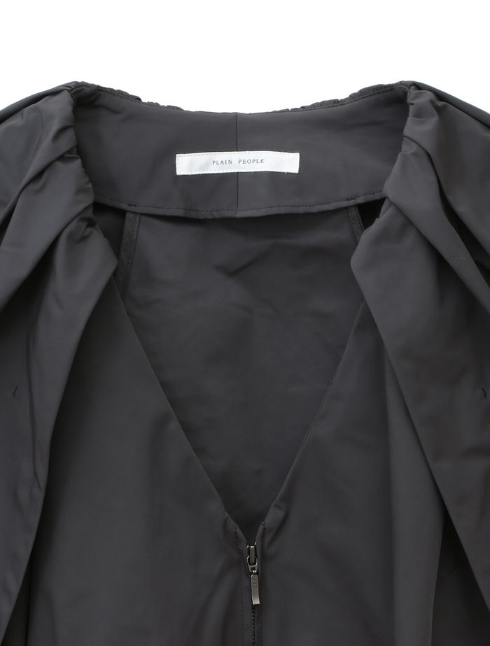 マイクロ強撚ストレッチツイルジャケット 詳細画像 グレー 6