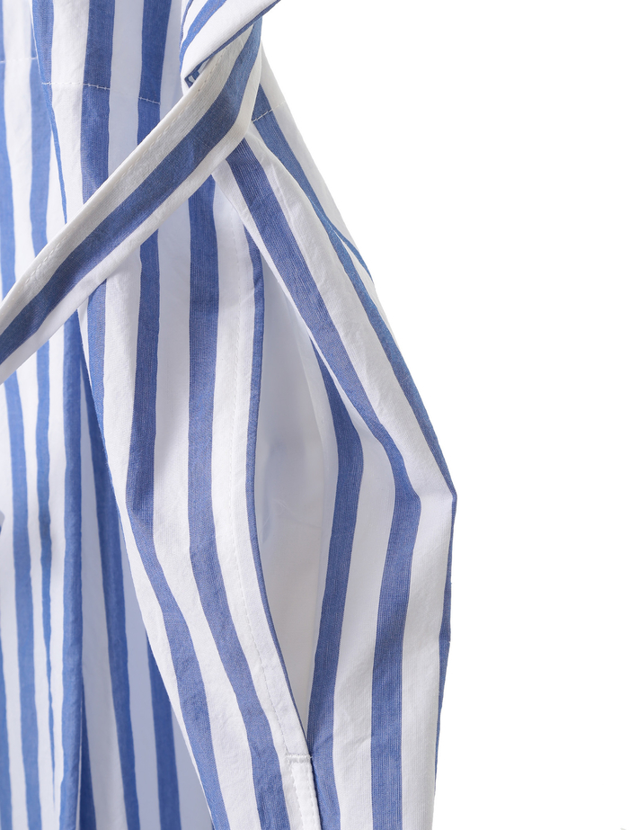 【WEB限定】変形ワイドパンツ 詳細画像 ブルーストライプ 12