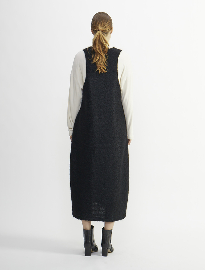 ループインレイUネックジャンパースカート 詳細画像 ブラック 5