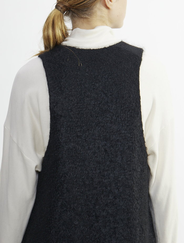 ループインレイUネックジャンパースカート 詳細画像 ブラック 7