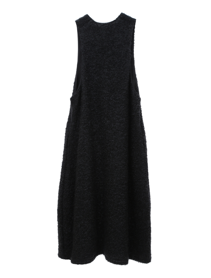 ループインレイUネックジャンパースカート 詳細画像 ブラック 9