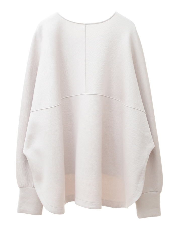 コットンナイロンダブルスウェットプルオーバー 詳細画像 ベージュ 3