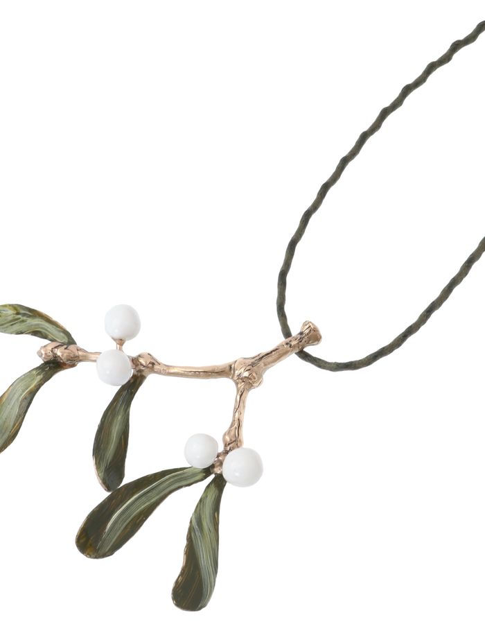 【RENARD BIJOUX/ルナール ビジュー】MISTLETOEネックレス 詳細画像 グリーン 3