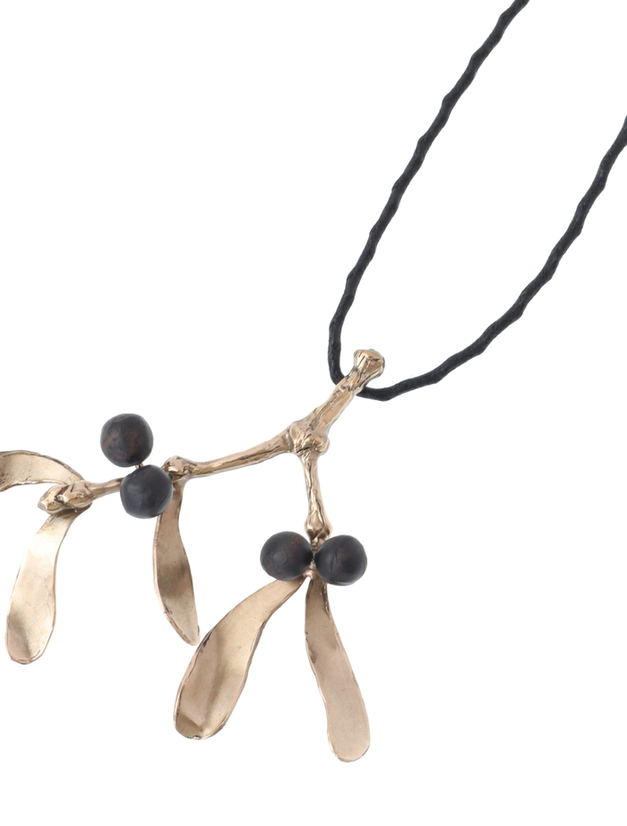 【RENARD BIJOUX/ルナール ビジュー】MISTLETOEネックレス 詳細画像 ブラック 3