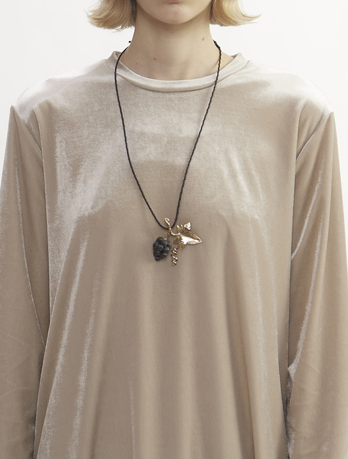 【RENARD BIJOUX/ルナール ビジュー】GRAPEネックレス 詳細画像 ブラック 2