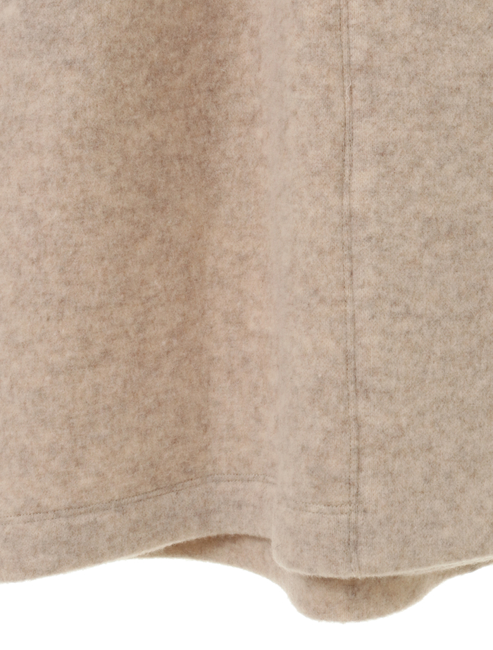 ジロンラムジャージミドルコート 詳細画像 ベージュ 9