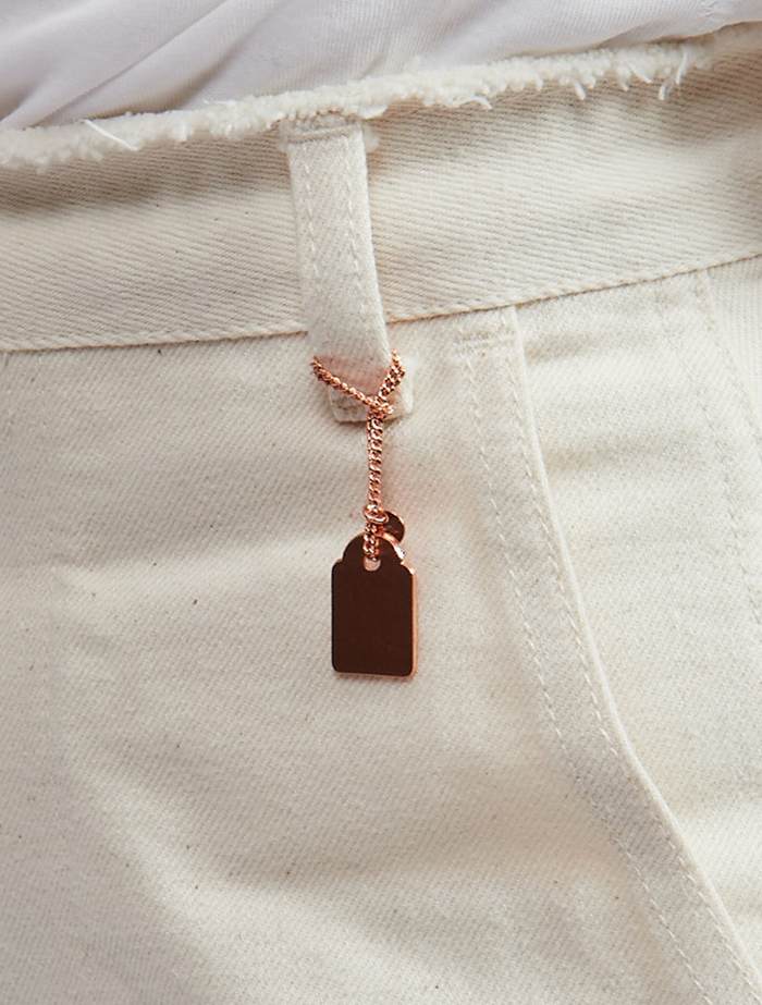 【AXEP/アクセップ】ワードローブジュエリー/TAG-Copper plated brass 詳細画像 ブロンズ 3