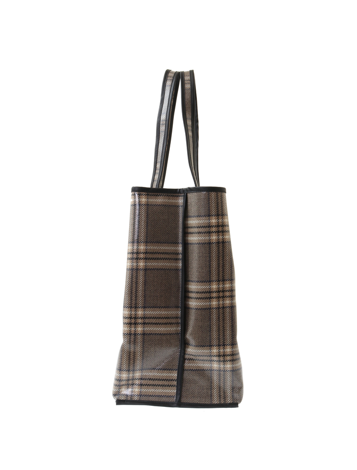 【KASSL EDITIONS/カッスル エディションズ】バッグ/TOTE LACQUER WOOL 詳細画像 チェック 3