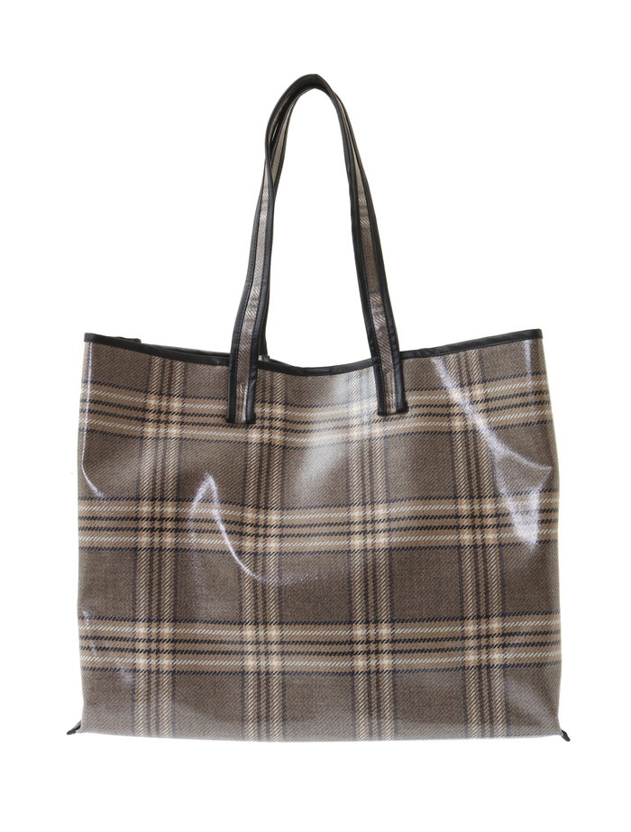 【KASSL EDITIONS/カッスル エディションズ】バッグ/TOTE LACQUER WOOL 詳細画像 チェック 4