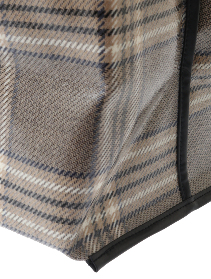 【KASSL EDITIONS/カッスル エディションズ】バッグ/TOTE LACQUER WOOL 詳細画像 チェック 7