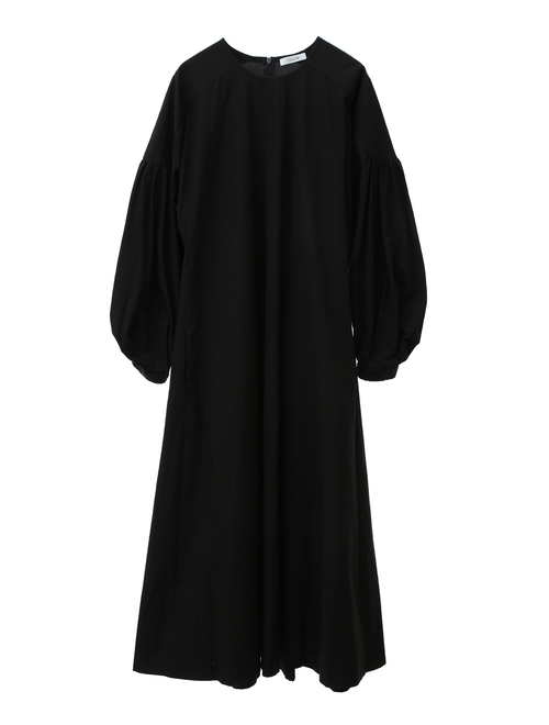 【ESLOW/エスロー】SPECIAL JUNE DEL COTTON TYPEWRITER CURVE SLEEVE DRESS