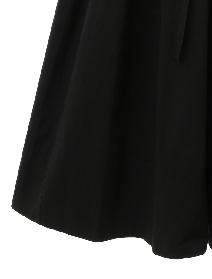 【ESLOW/エスロー】SPECIAL JUNE DEL COTTON TYPEWRITER GATHERED DRESS 詳細画像 ブラック 6