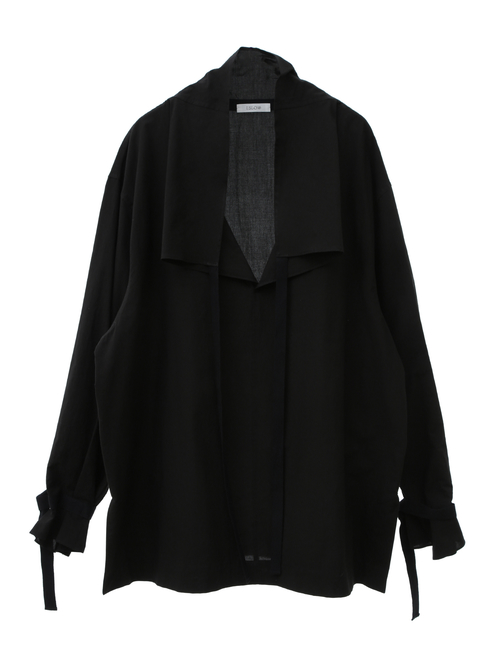 【ESLOW/エスロー】SPECIAL JUNE DEL COTTON TYPEWRITER DRAWSTRING SHIRT