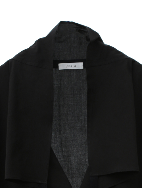 【ESLOW/エスロー】SPECIAL JUNE DEL COTTON TYPEWRITER DRAWSTRING SHIRT