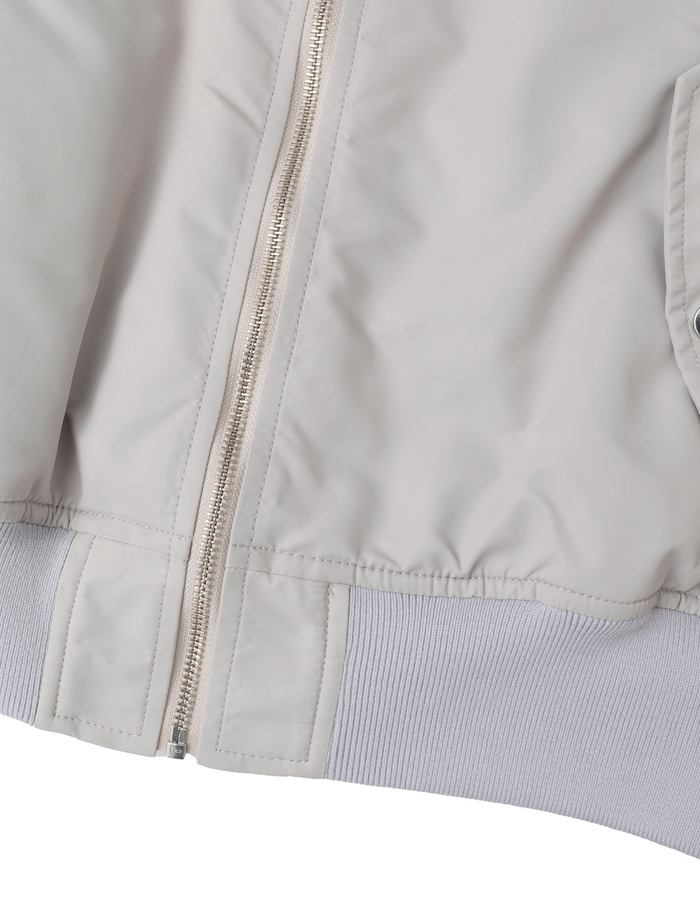 ONIVEGIE NYLON SLEEVELESS MA-1 詳細画像 グレー 11