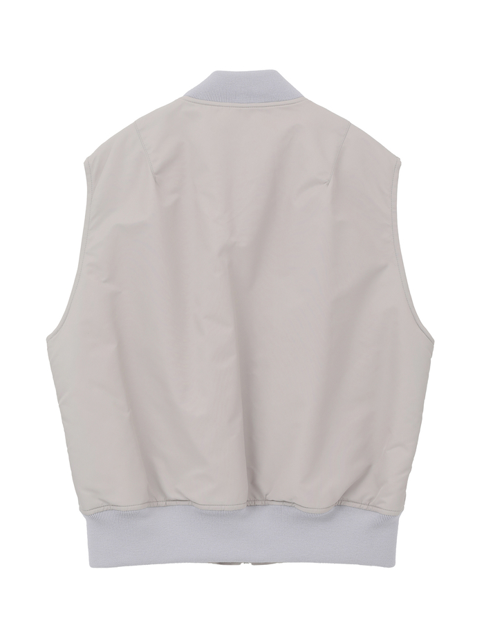ONIVEGIE NYLON SLEEVELESS MA-1 詳細画像 グレー 2