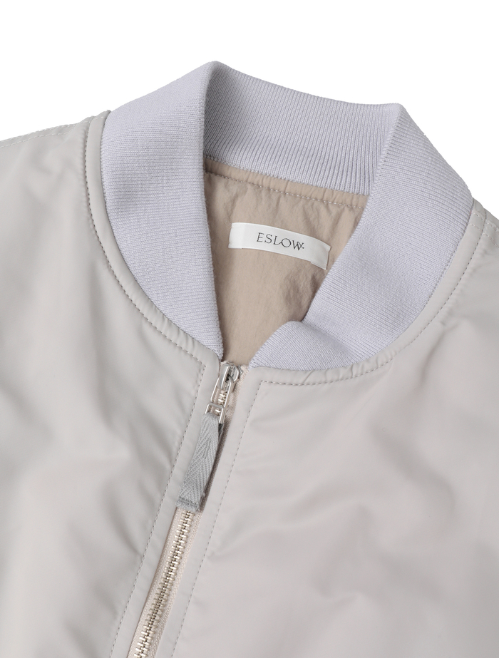 ONIVEGIE NYLON SLEEVELESS MA-1 詳細画像 グレー 3