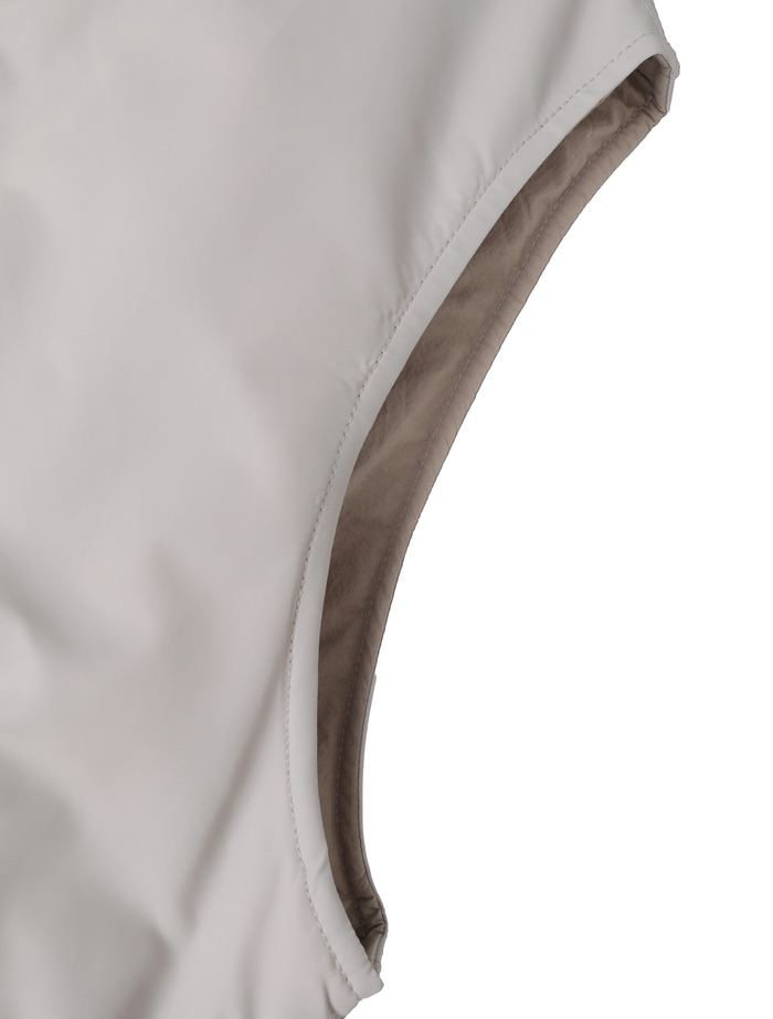 ONIVEGIE NYLON SLEEVELESS MA-1 詳細画像 グレー 4