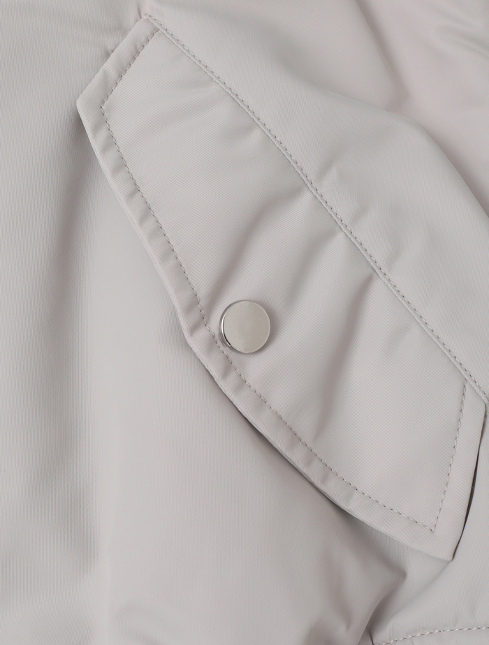 ONIVEGIE NYLON SLEEVELESS MA-1 詳細画像 グレー 6