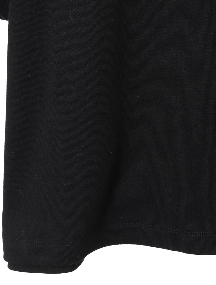 綿フライスプルオーバー 詳細画像 ブラック 5