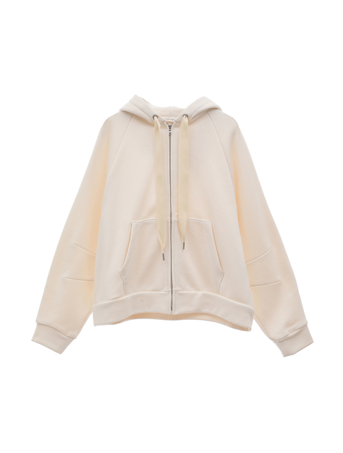 Premium Sweatショート丈パーカー