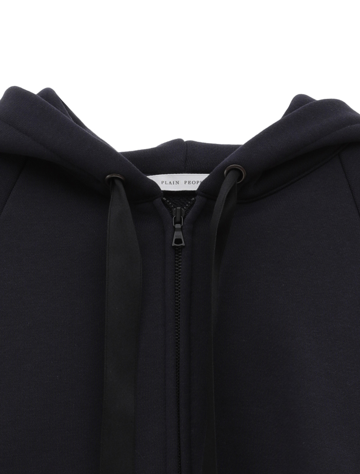 Premium Sweatショート丈パーカー 詳細画像 ブラック 3