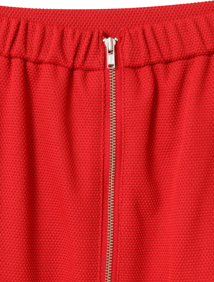 カノコパールニットコクーンシルエットスカート 詳細画像 レッド 5
