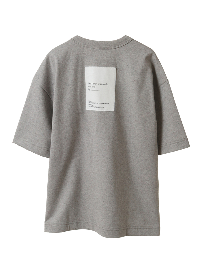 This T-shirt was made with love by_.T-shirt 詳細画像 杢グレー 6