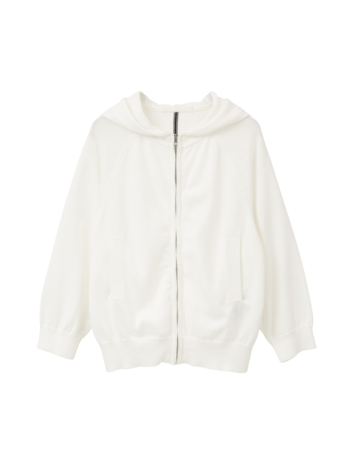 【intoca./イントゥーカ】カーディガン/#251-PIMA-CD-0401 詳細画像 ホワイト 1