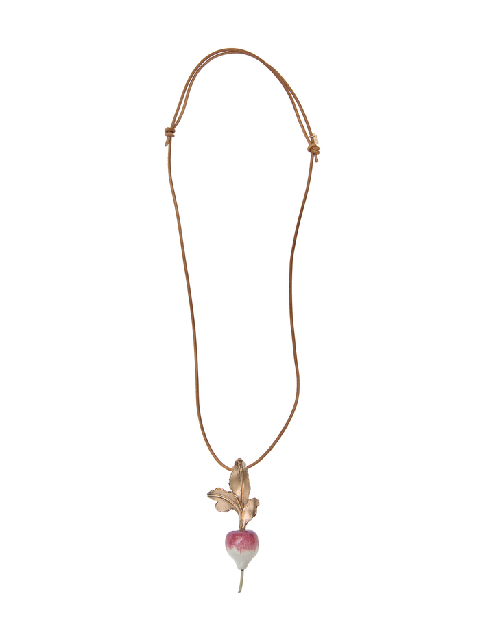 【RENARD BIJOUX/ルナール ビジュー】ネックレス/SMALL RADISH 詳細画像 ピンク 1