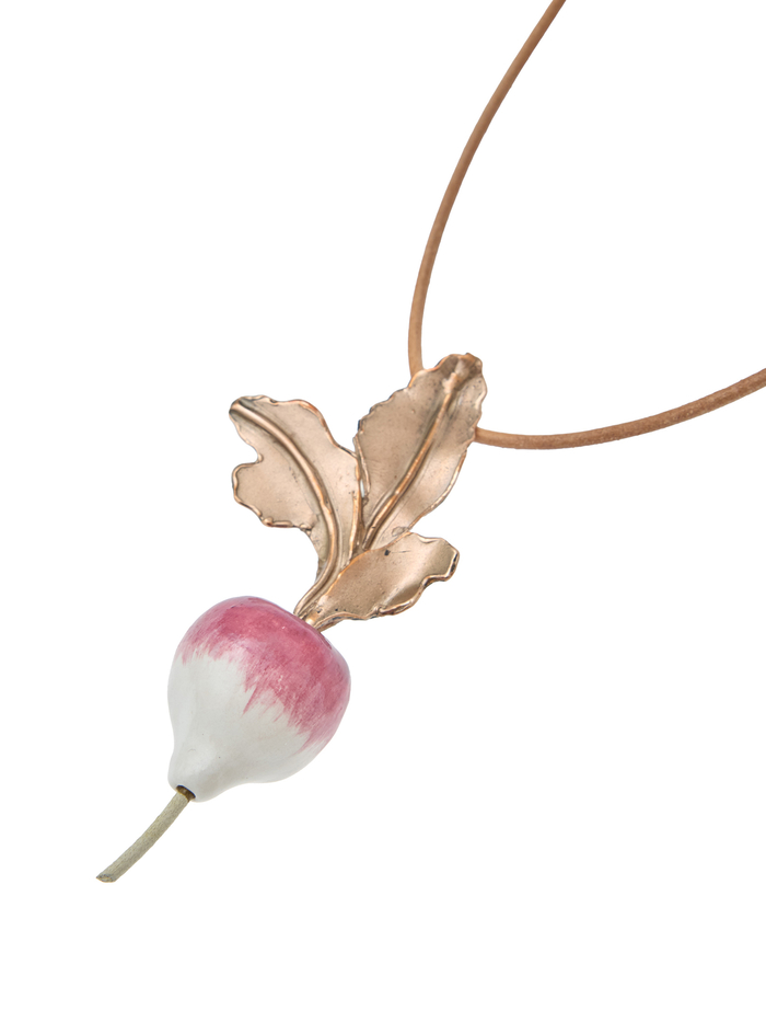 【RENARD BIJOUX/ルナール ビジュー】ネックレス/SMALL RADISH 詳細画像 ピンク 3