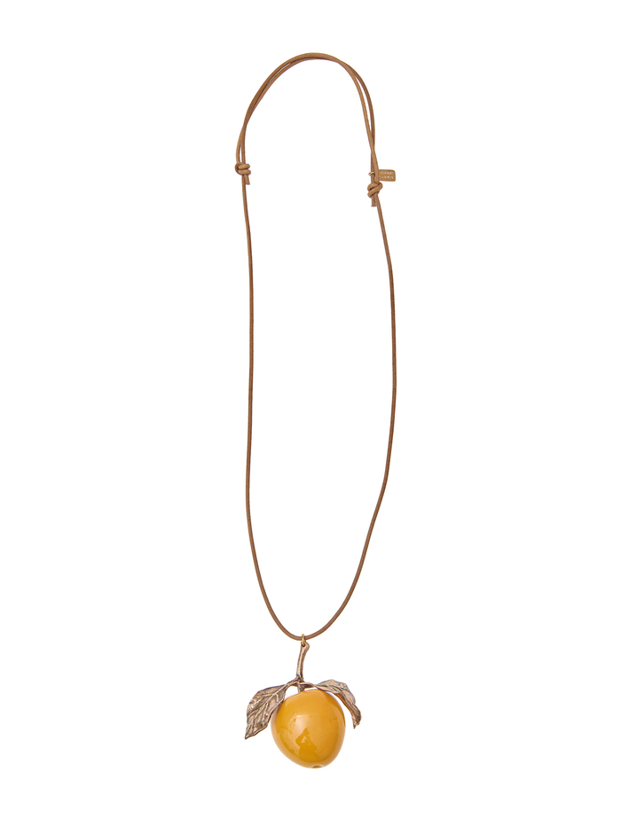 【RENARD BIJOUX/ルナール ビジュー】ネックレス/APPLE 詳細画像 イエロー 1