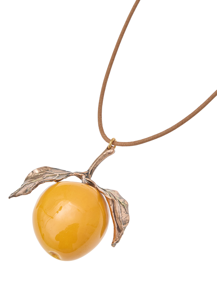 【RENARD BIJOUX/ルナール ビジュー】ネックレス/APPLE 詳細画像 イエロー 3