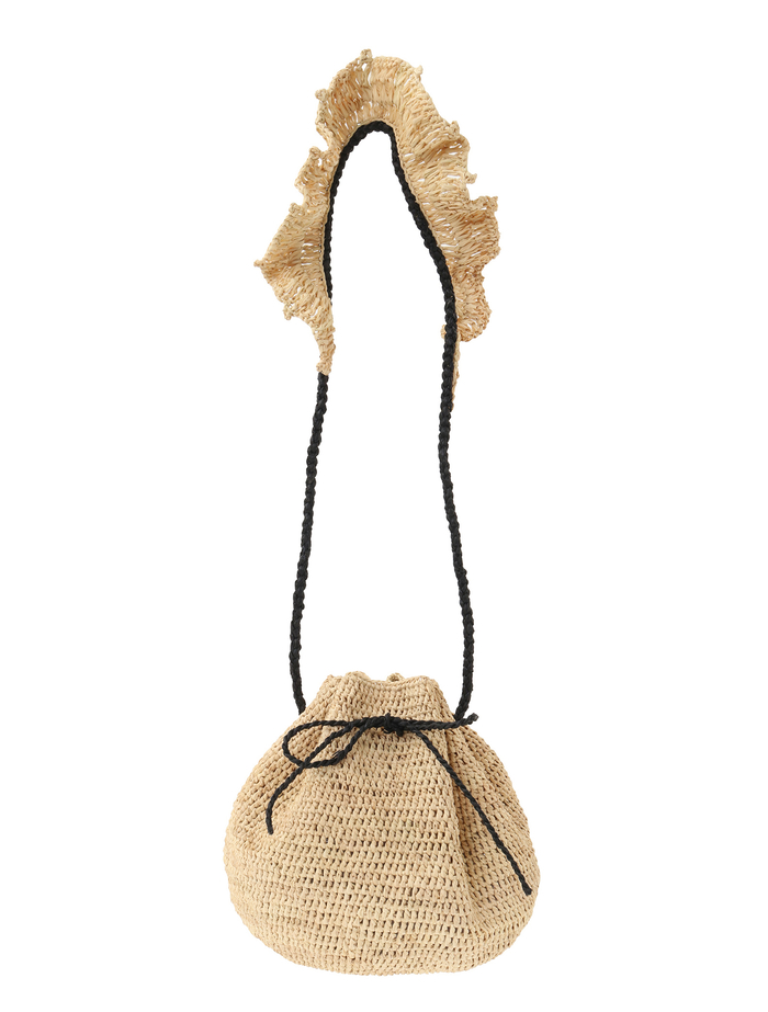 【MAISON N.H PARIS/メゾンエヌアッシュパリ】バッグ/ALMA - SHOULDER BAG 詳細画像 ナチュラル 1