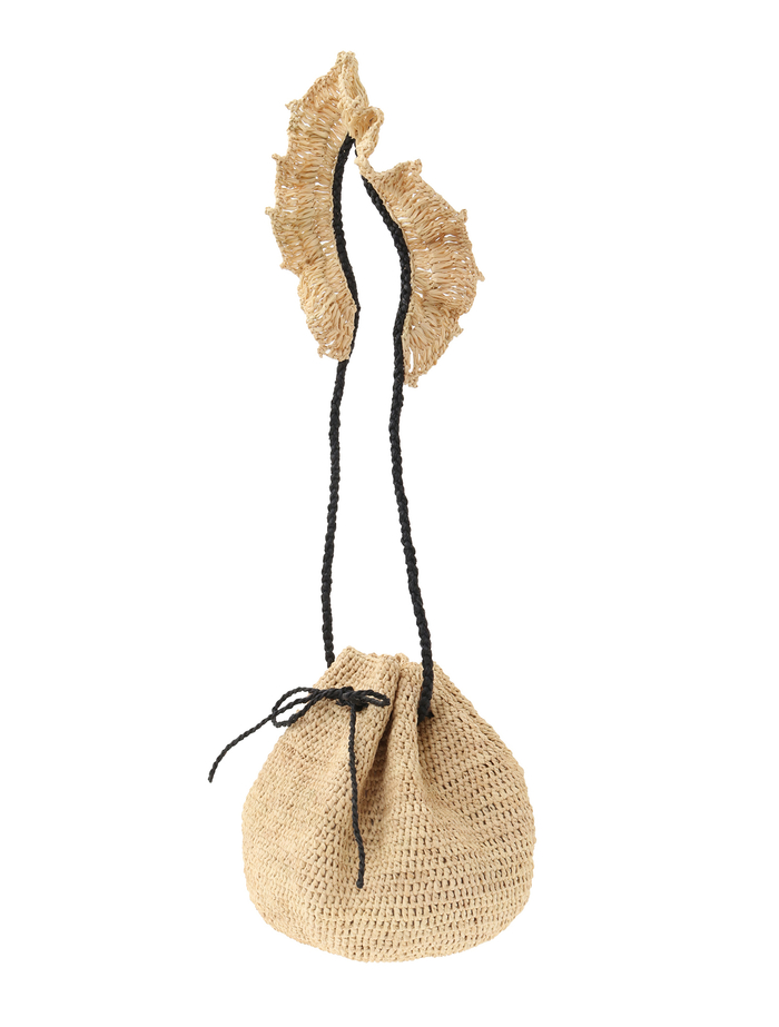 【MAISON N.H PARIS/メゾンエヌアッシュパリ】バッグ/ALMA - SHOULDER BAG 詳細画像 ナチュラル 3