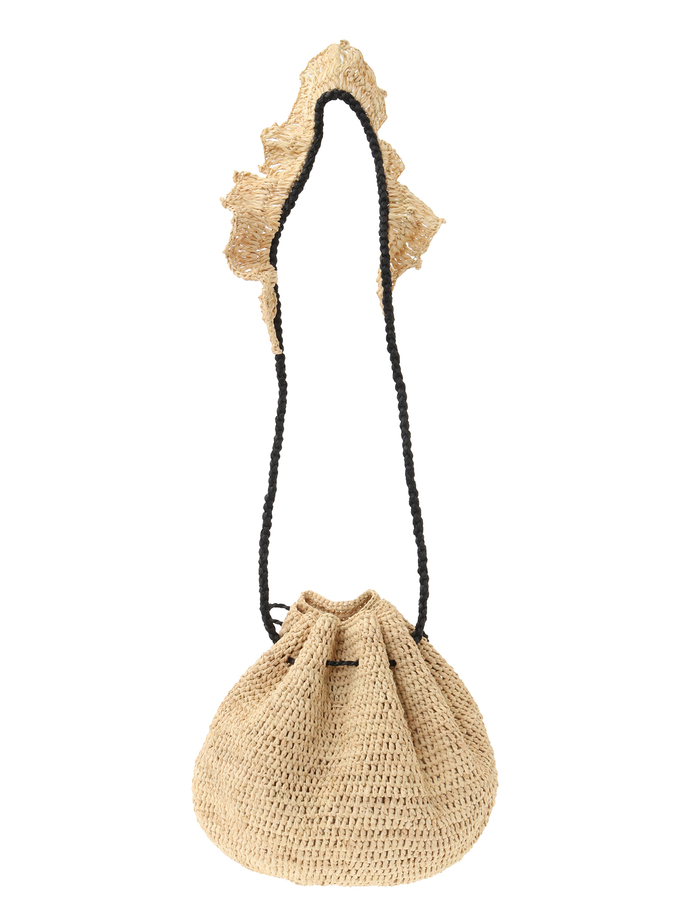 【MAISON N.H PARIS/メゾンエヌアッシュパリ】バッグ/ALMA - SHOULDER BAG 詳細画像 ナチュラル 4