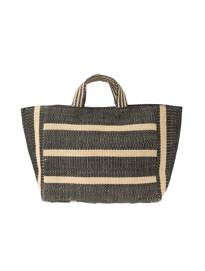【MAISON N.H PARIS/メゾンエヌアッシュパリ】バッグ/BATIGNOLLES - SHOPPING BAG 詳細画像 ブラック 3