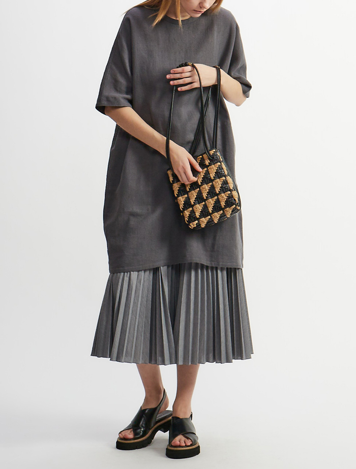 【IKORRE/イッコレ】GEOMETRIC BAG 詳細画像 ブラック 10