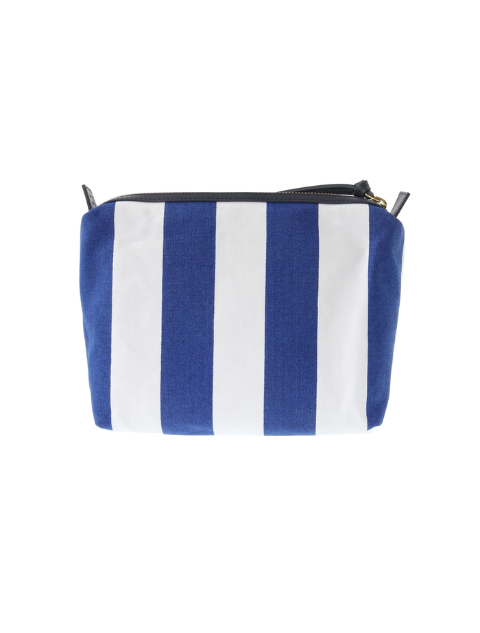 【INOUI EDITIONS/イヌイエディション】ポーチ/TROUSSE CITY TASCA BALDO STRIPES 詳細画像 ブルー 3