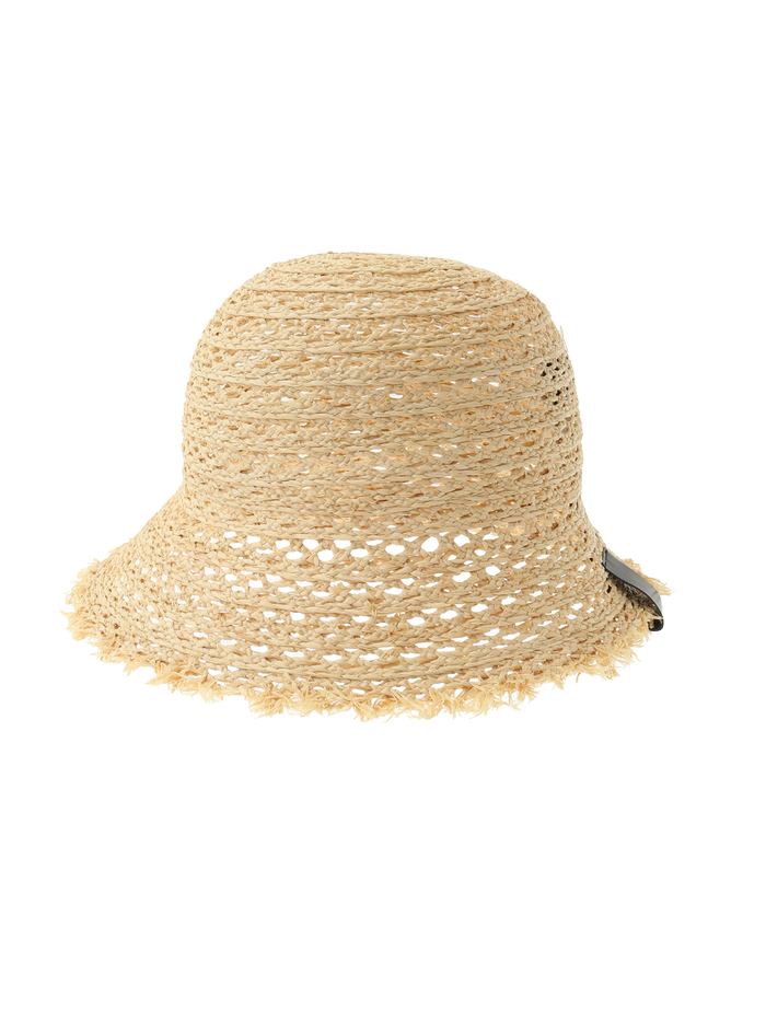 【mature ha./マチュアーハ】ハット/RAFFIA MESH BRAID HAT 詳細画像 ナチュラル 3