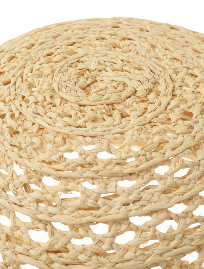 【mature ha./マチュアーハ】ハット/RAFFIA MESH BRAID HAT 詳細画像 ナチュラル 5