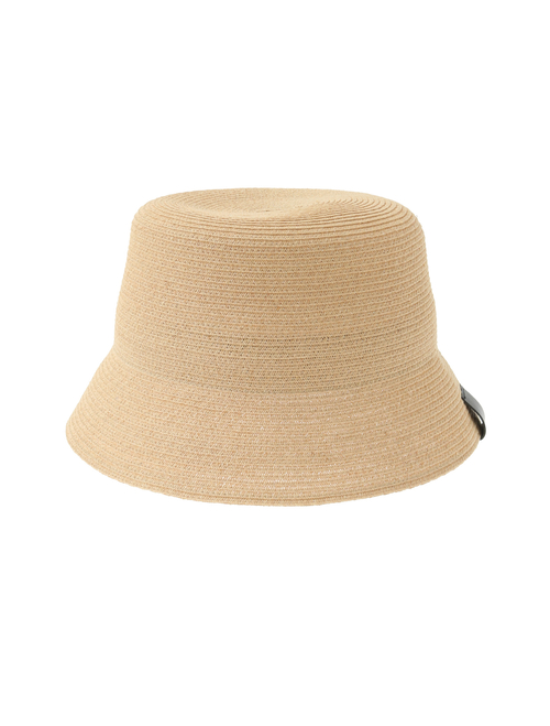 【mature ha./マチュアーハ】ハット/RAFFIA BRAID BUCKET HAT