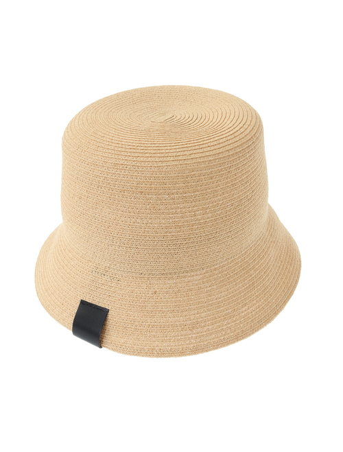 【mature ha./マチュアーハ】ハット/RAFFIA BRAID BUCKET HAT