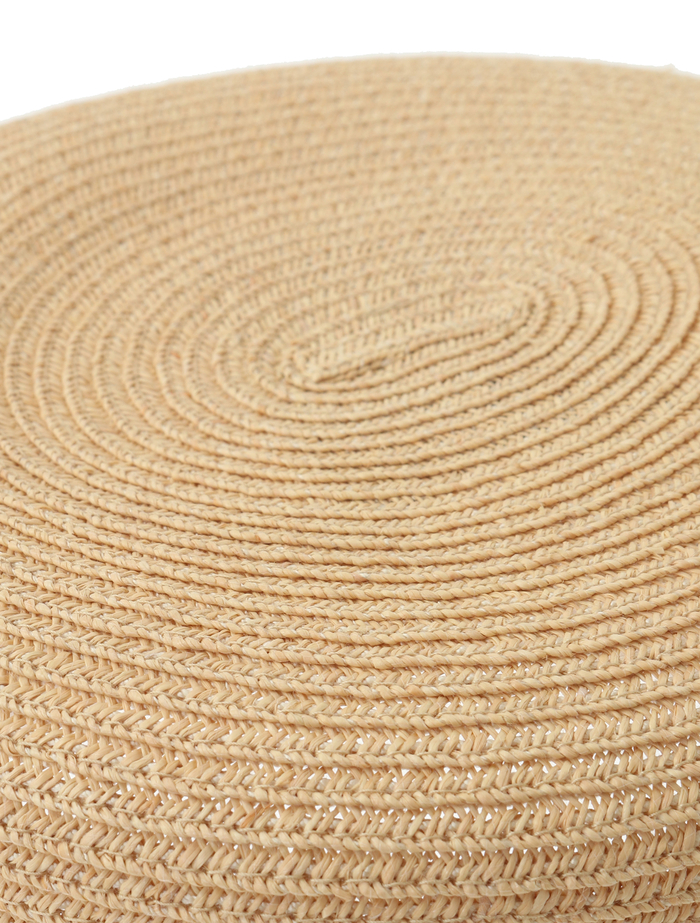 【mature ha./マチュアーハ】ハット/RAFFIA BRAID BUCKET HAT 詳細画像 ナチュラル 3