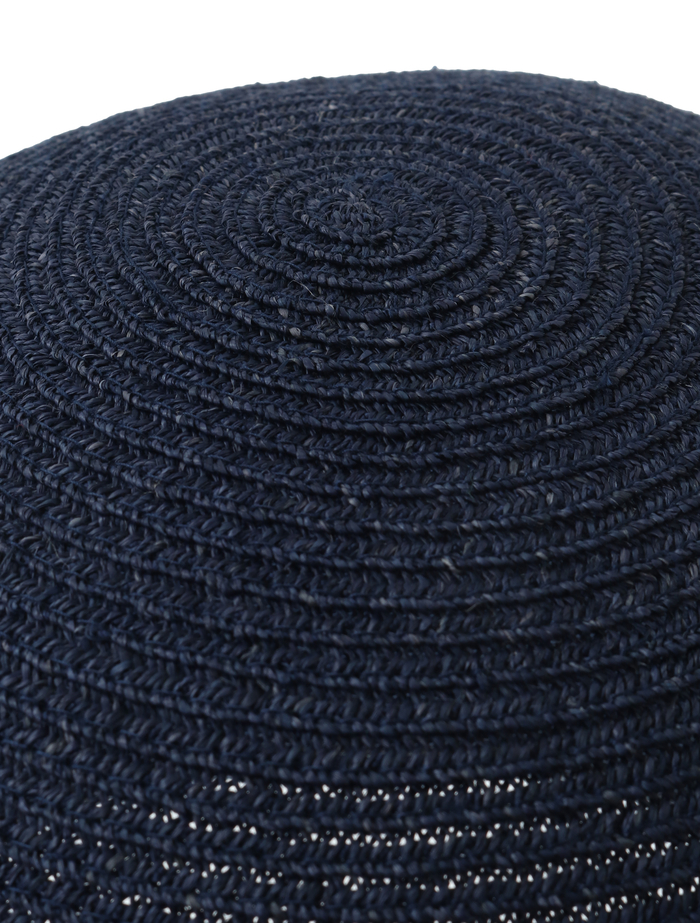 【mature ha./マチュアーハ】ハット/RAFFIA BRAID FREE HAT 詳細画像 ネイビー 6