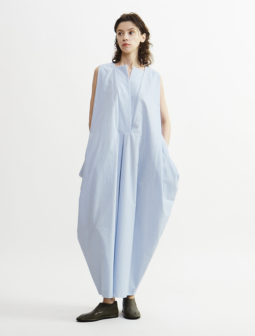 【Archive Dress Collection】ブルーストライプジャンプスーツ