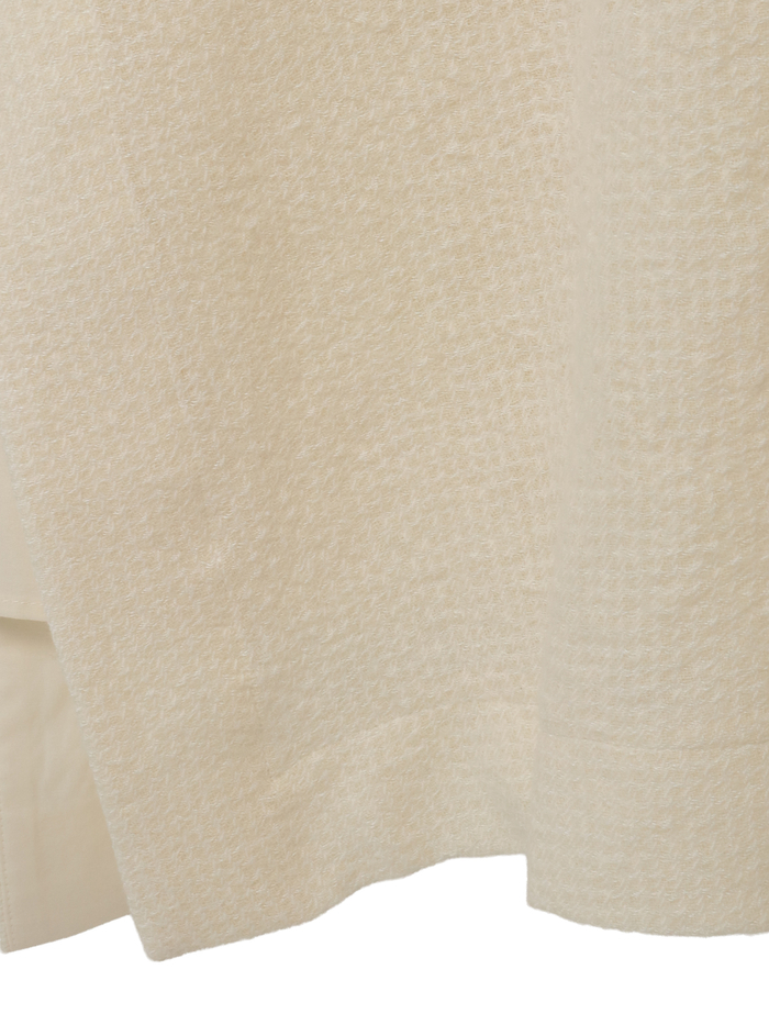 ウールリネンコットンワッシャーカフタンドレス 詳細画像 オフホワイト 8