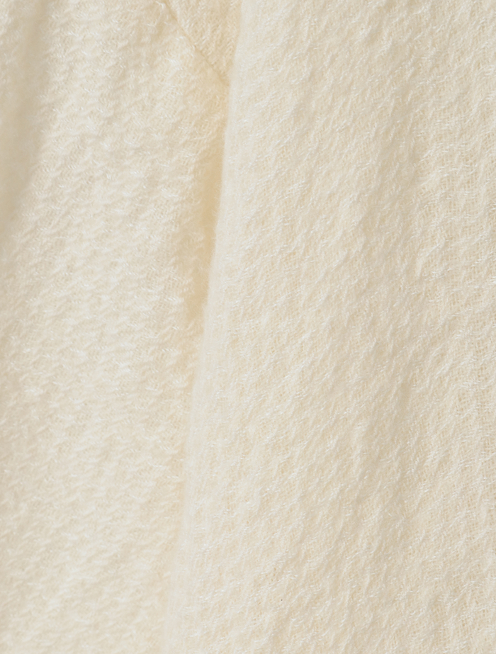 ウールリネンコットンワッシャーカフタンドレス 詳細画像 オフホワイト 9