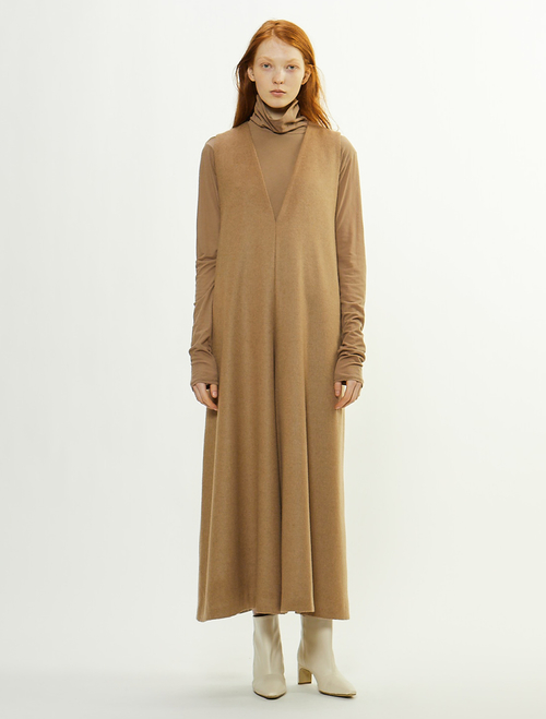 BABY CAMELサキソニーフラノオールインワン