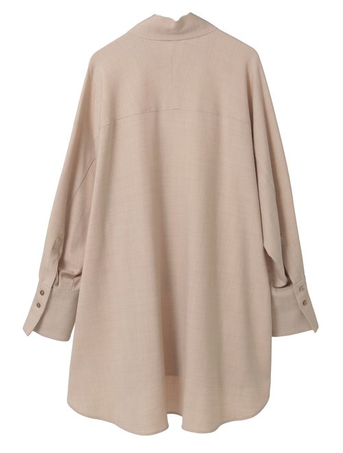 フレックスウールサキソニーボウタイブラウス